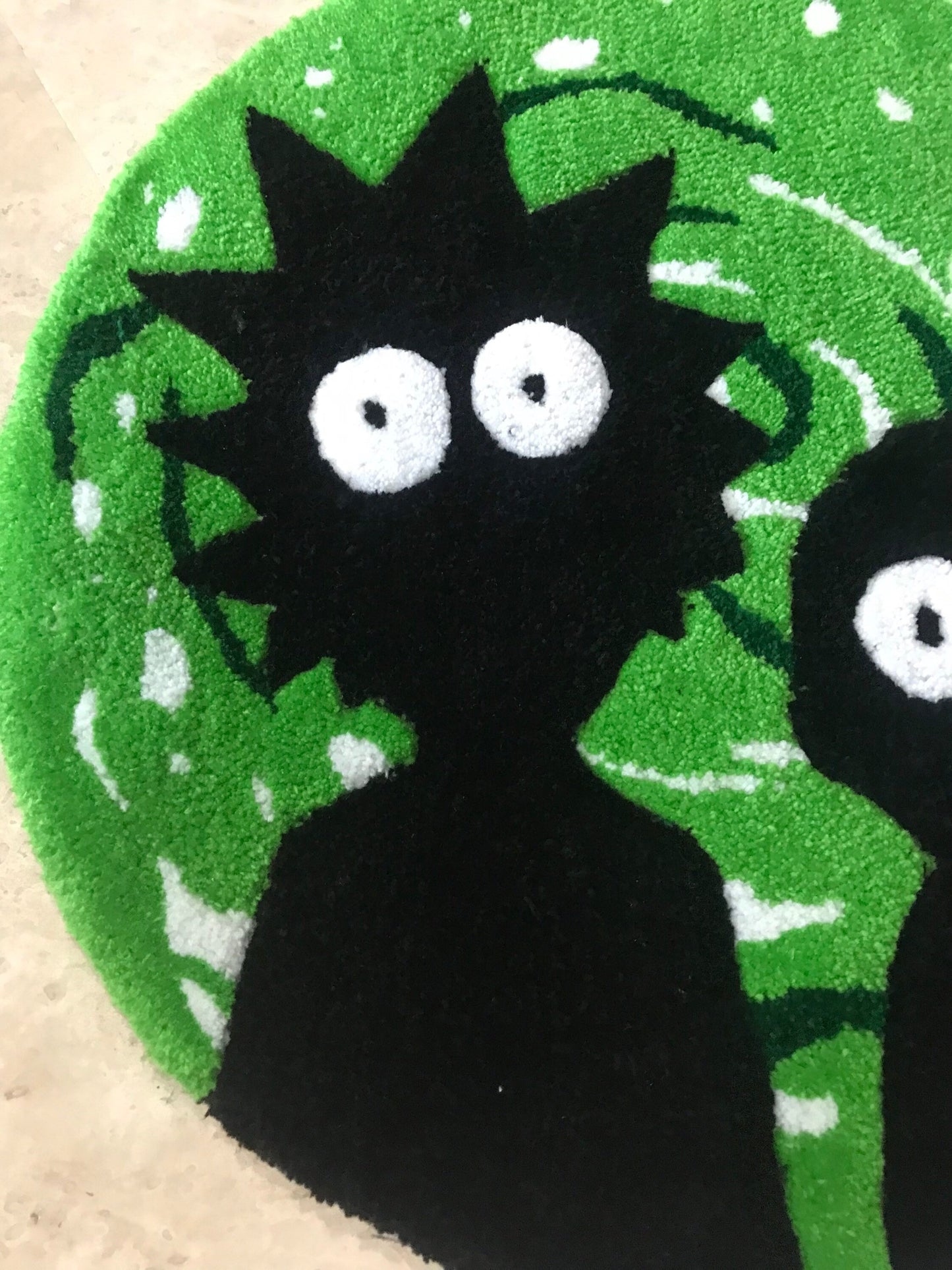 Rick and Morty Custom Rug