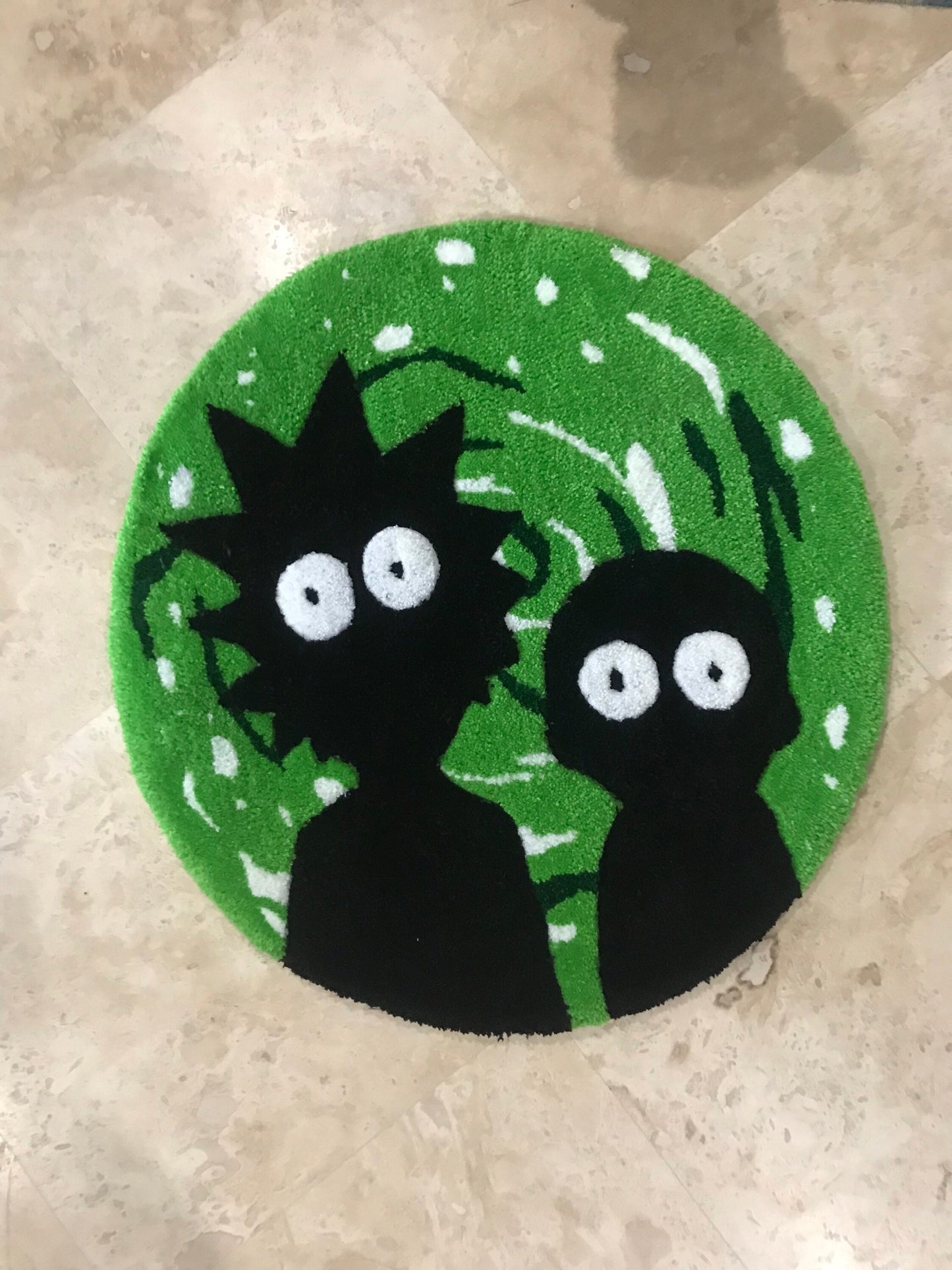 Rick and Morty Custom Rug