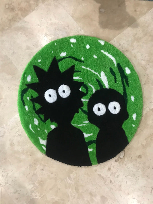 Rick and Morty Custom Rug