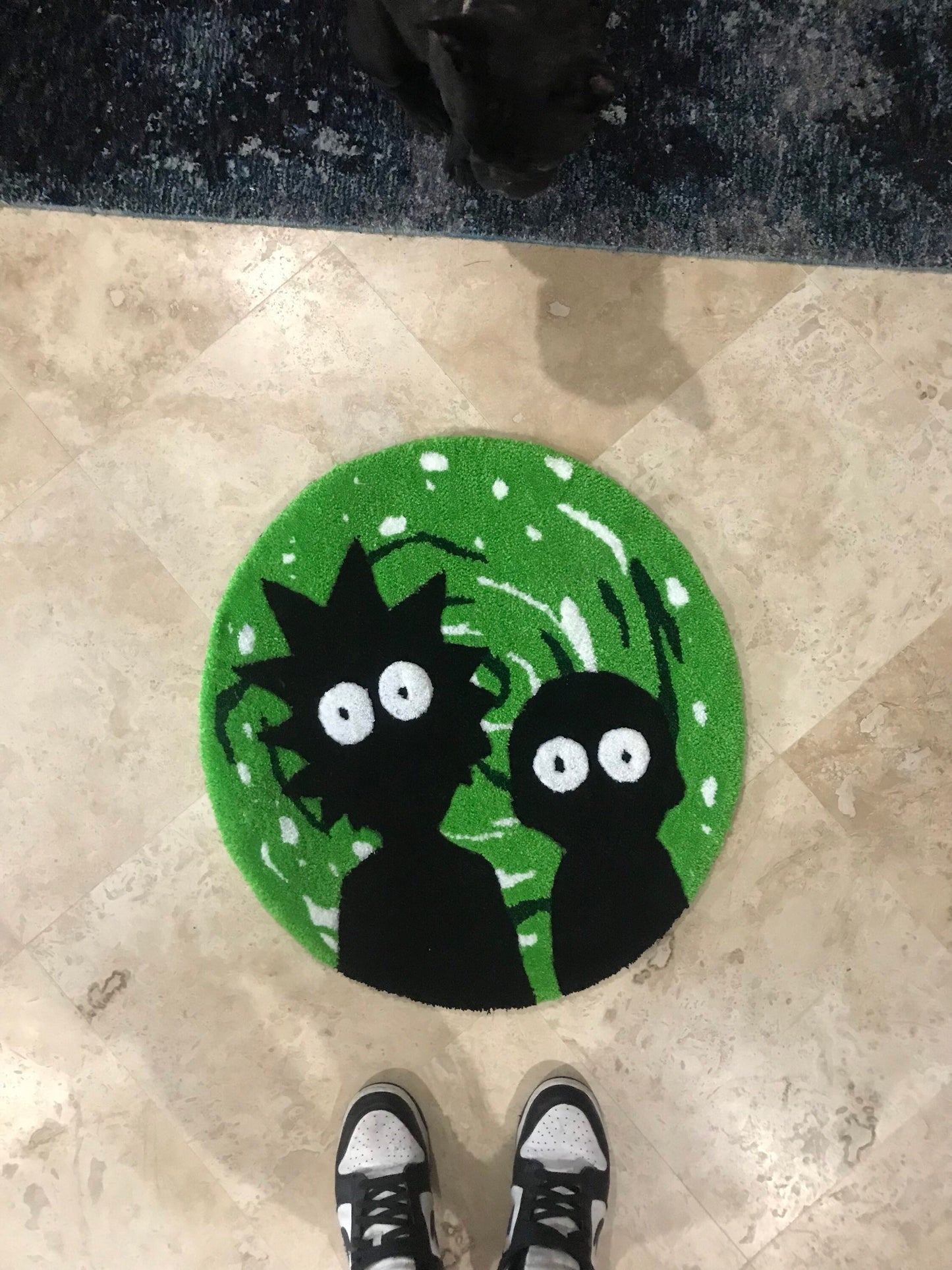 Rick and Morty Custom Rug