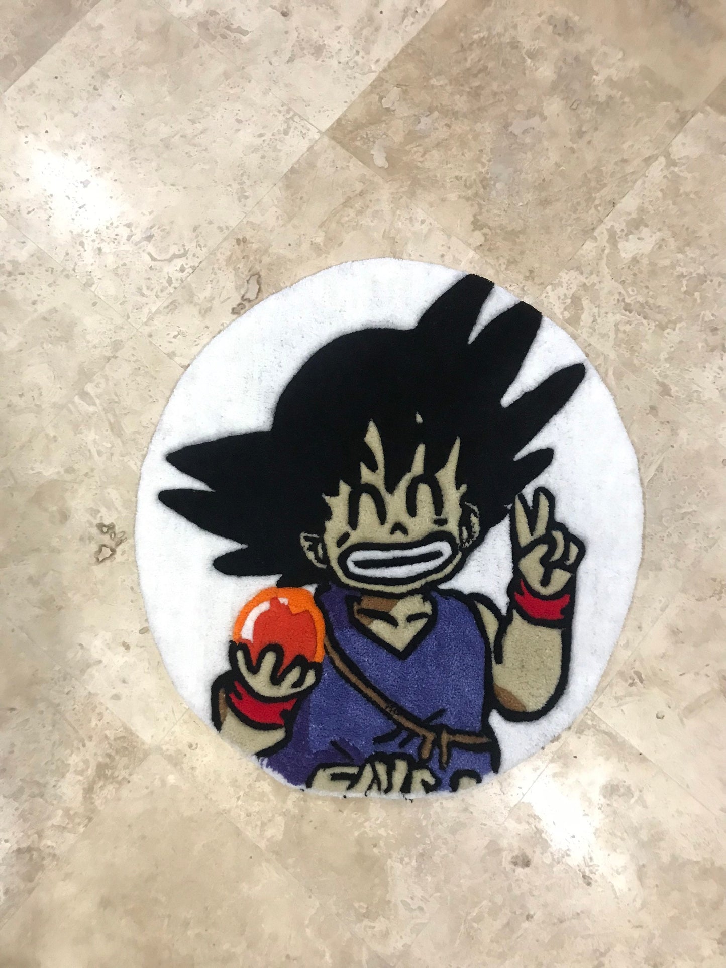 Custom Kid Goku Rug