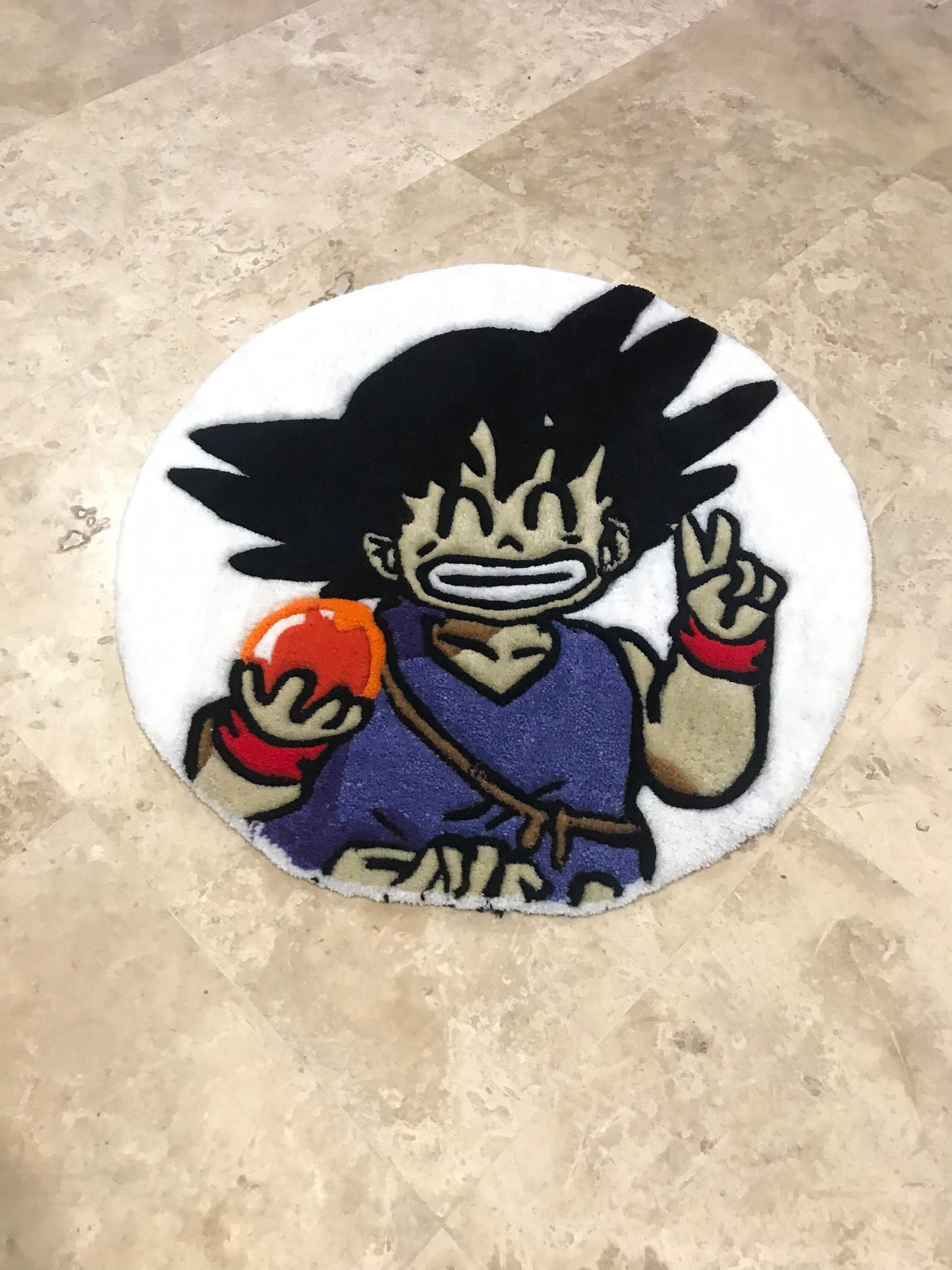 Custom Kid Goku Rug