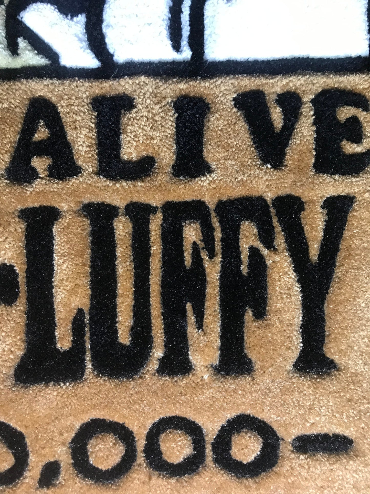 Luffy Bounty Rug