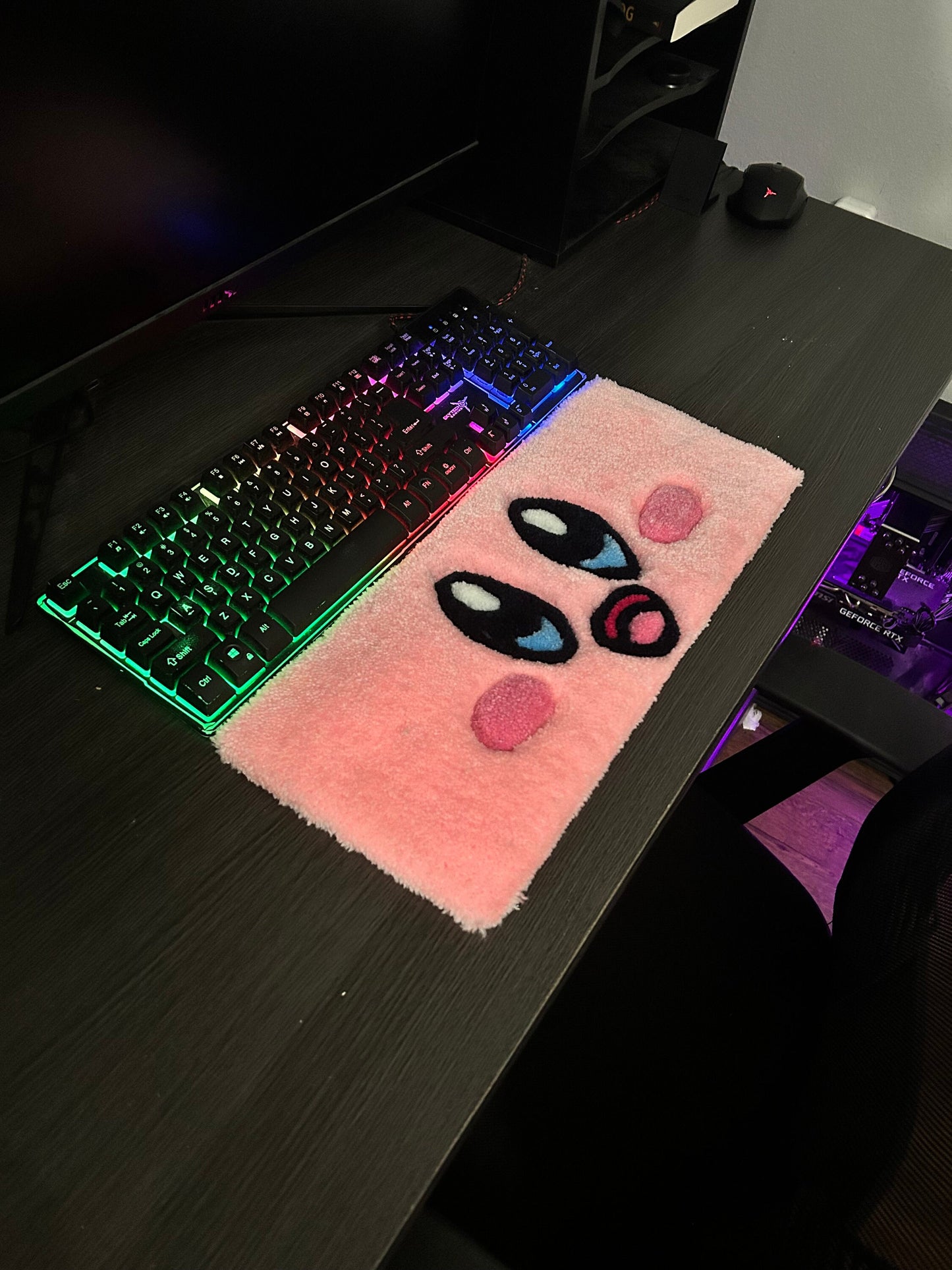 Kirby Keyboard Rug