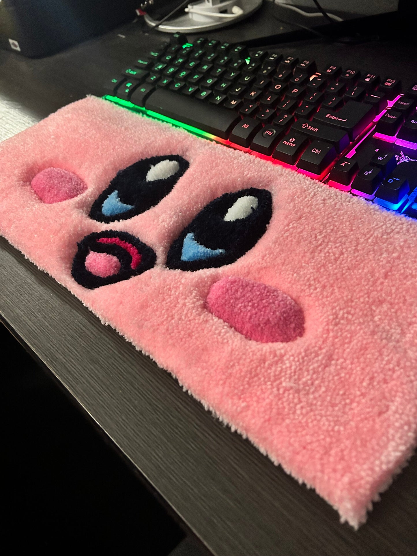 Kirby Keyboard Rug