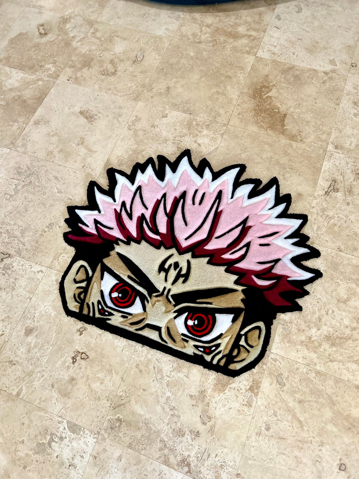 Jujutsu Kaisen Yuji Itadori Custom Rug