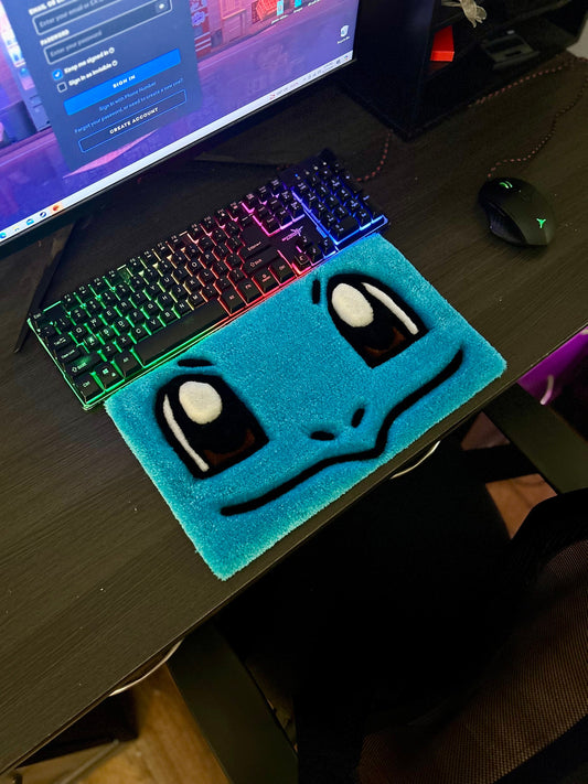 Squirtle Keyboard Rug