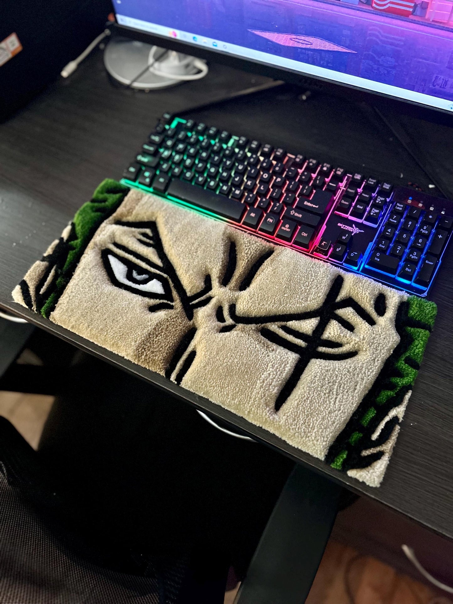 Zoro Keyboard Rug