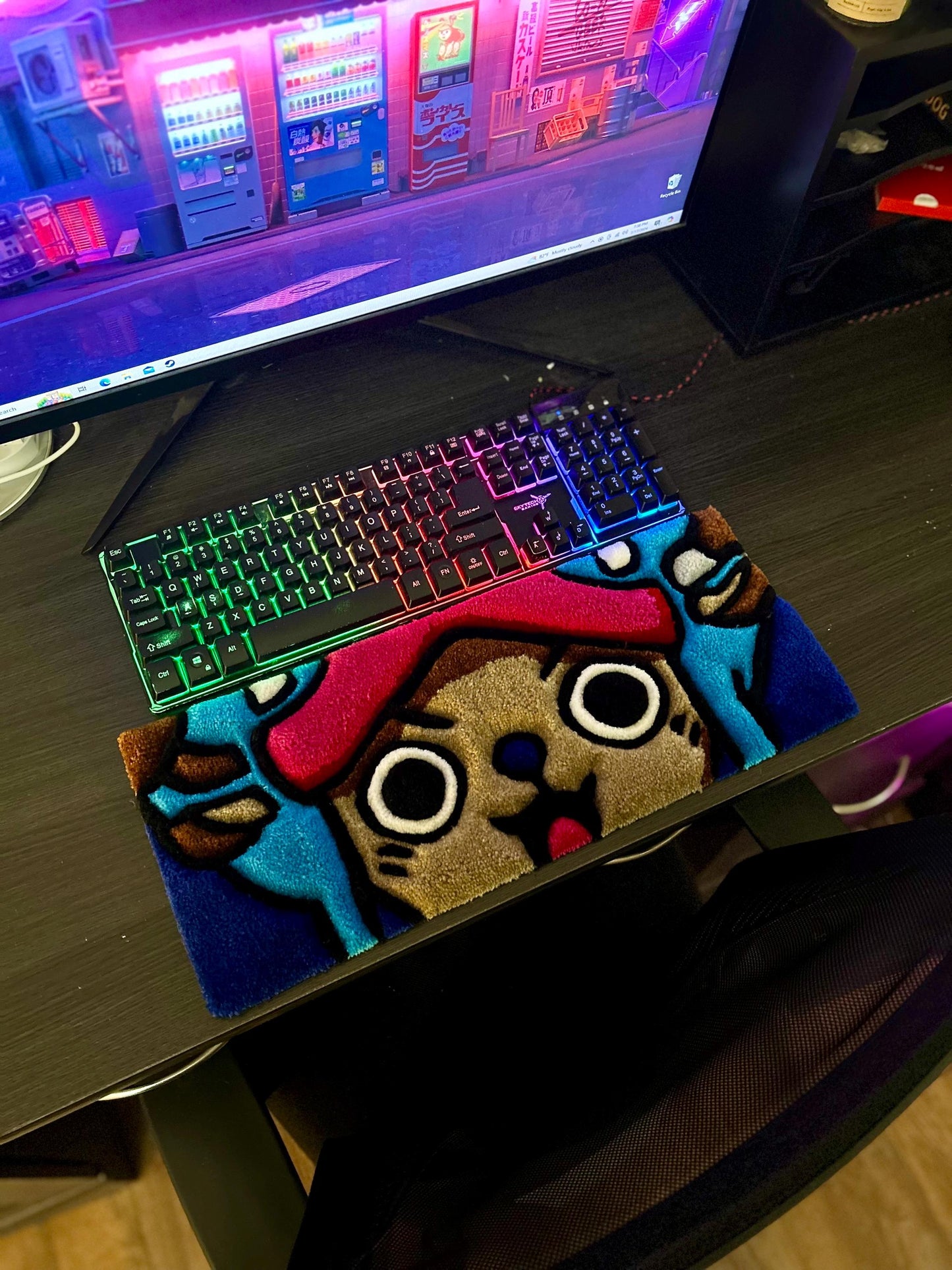 Chopper Keyboard Rug