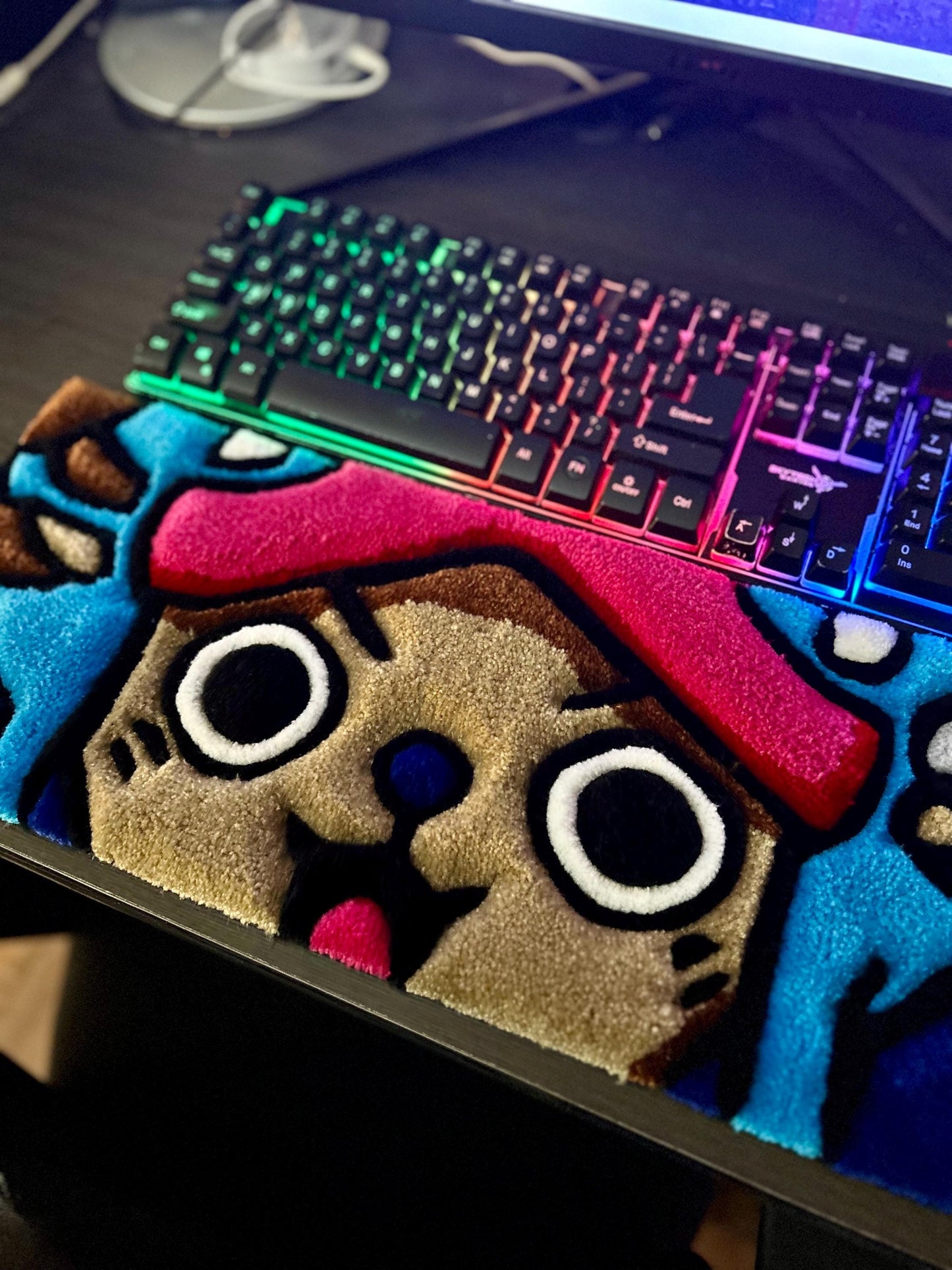 Chopper Keyboard Rug