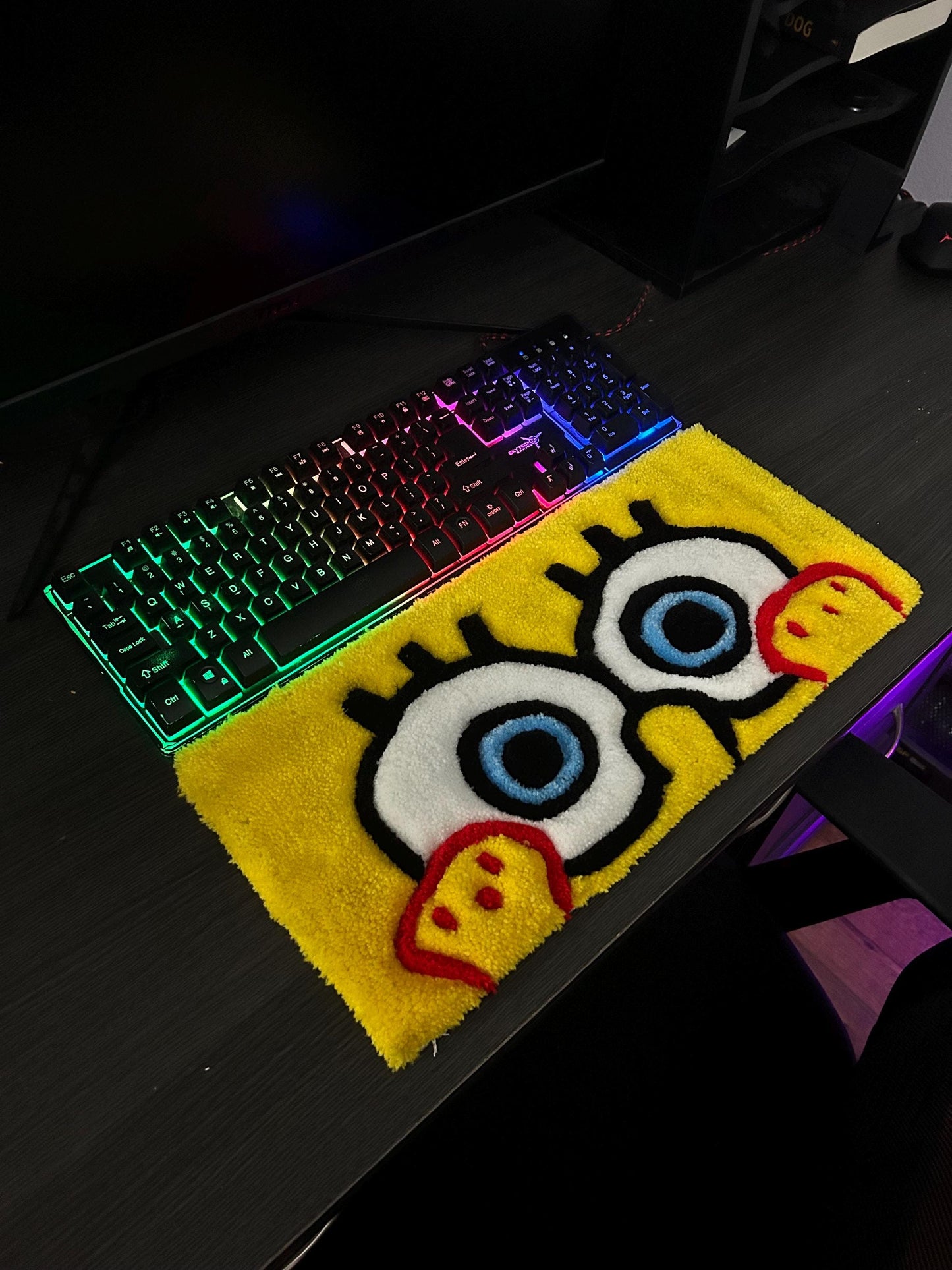 SpongeBob Keyboard Rug