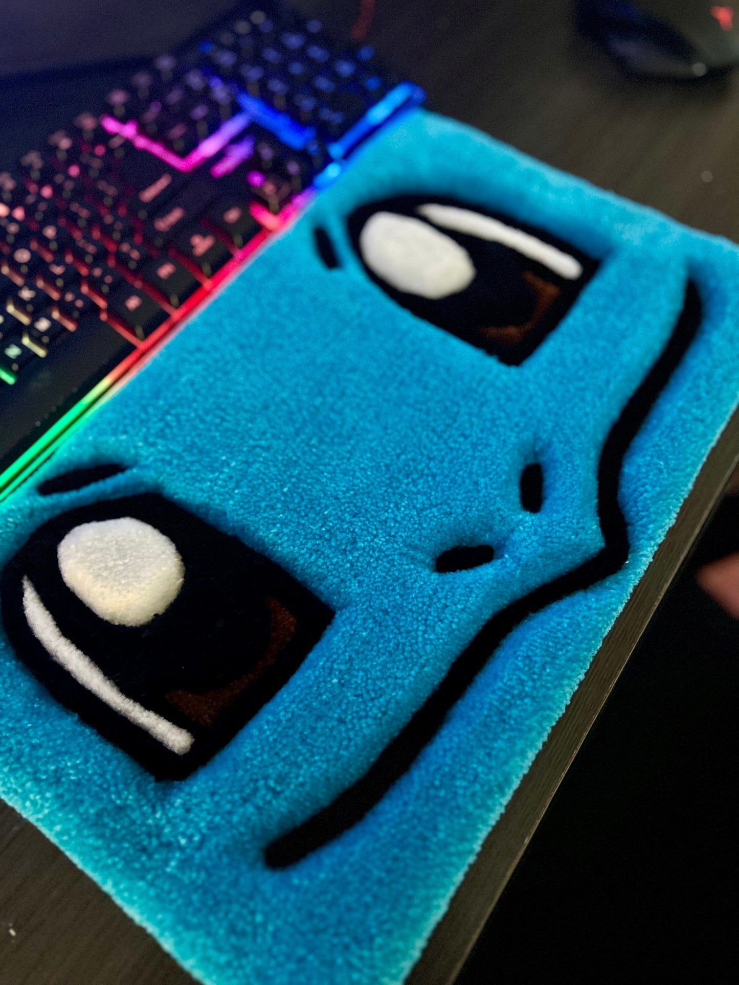 Squirtle Keyboard Rug