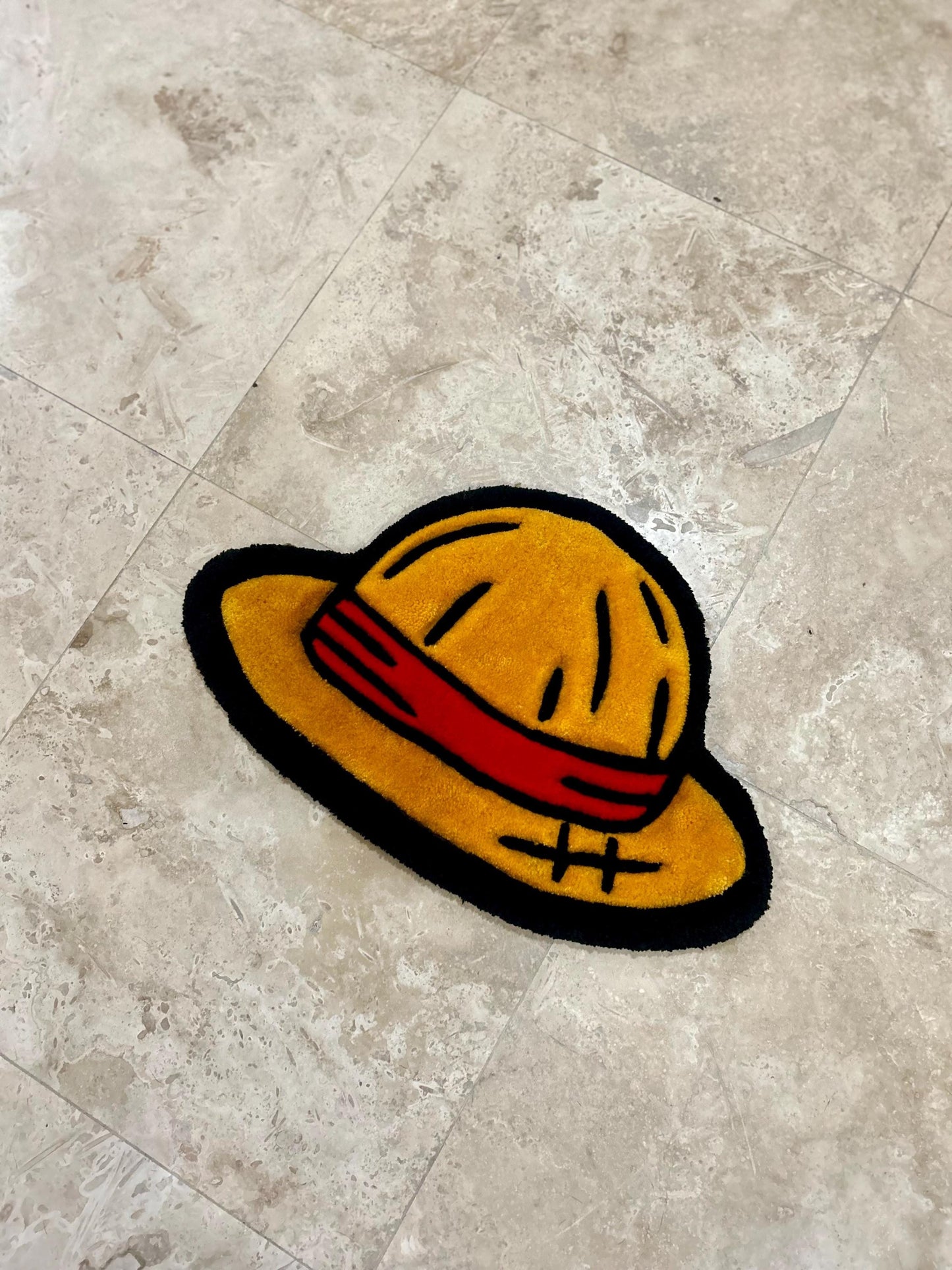 Luffy Straw Hat Custom Rug